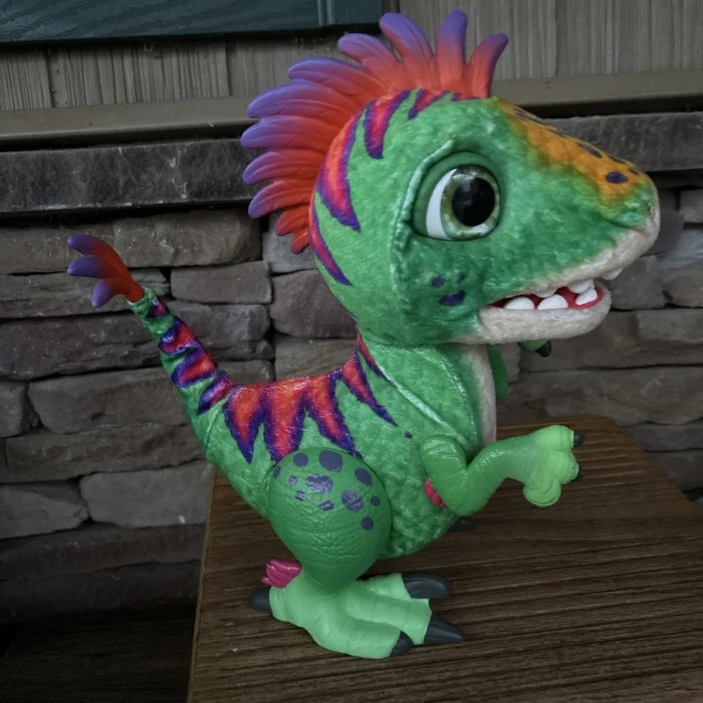 FurReal Friends Munchin Rex Baby T-Rex Dinosaur Interactive Toy 12